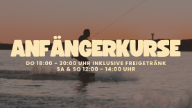 Anfängerkurse, Do 18-20 Uhr, Sa & So 12-16 Uhr, inklusive Freistunden.